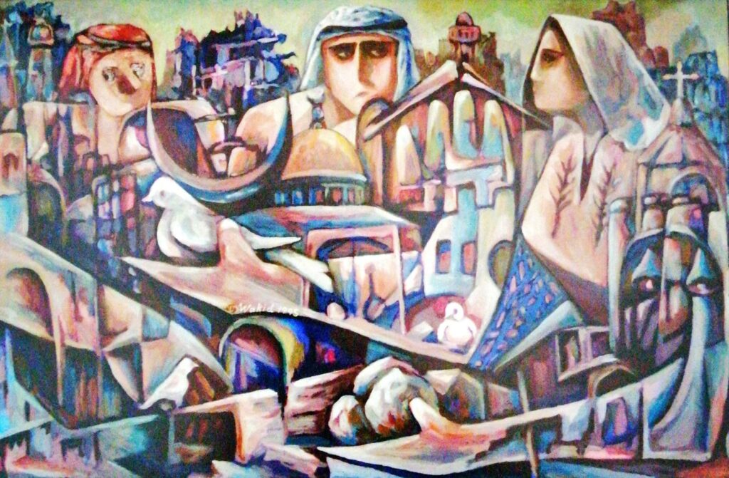الفنان التشكيلي عبد الرحيم واكد